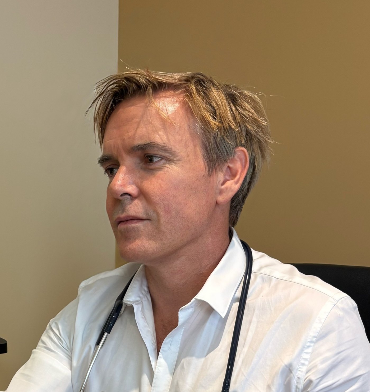Portrait du Dr Franck Desasy, médecin à Cabestany