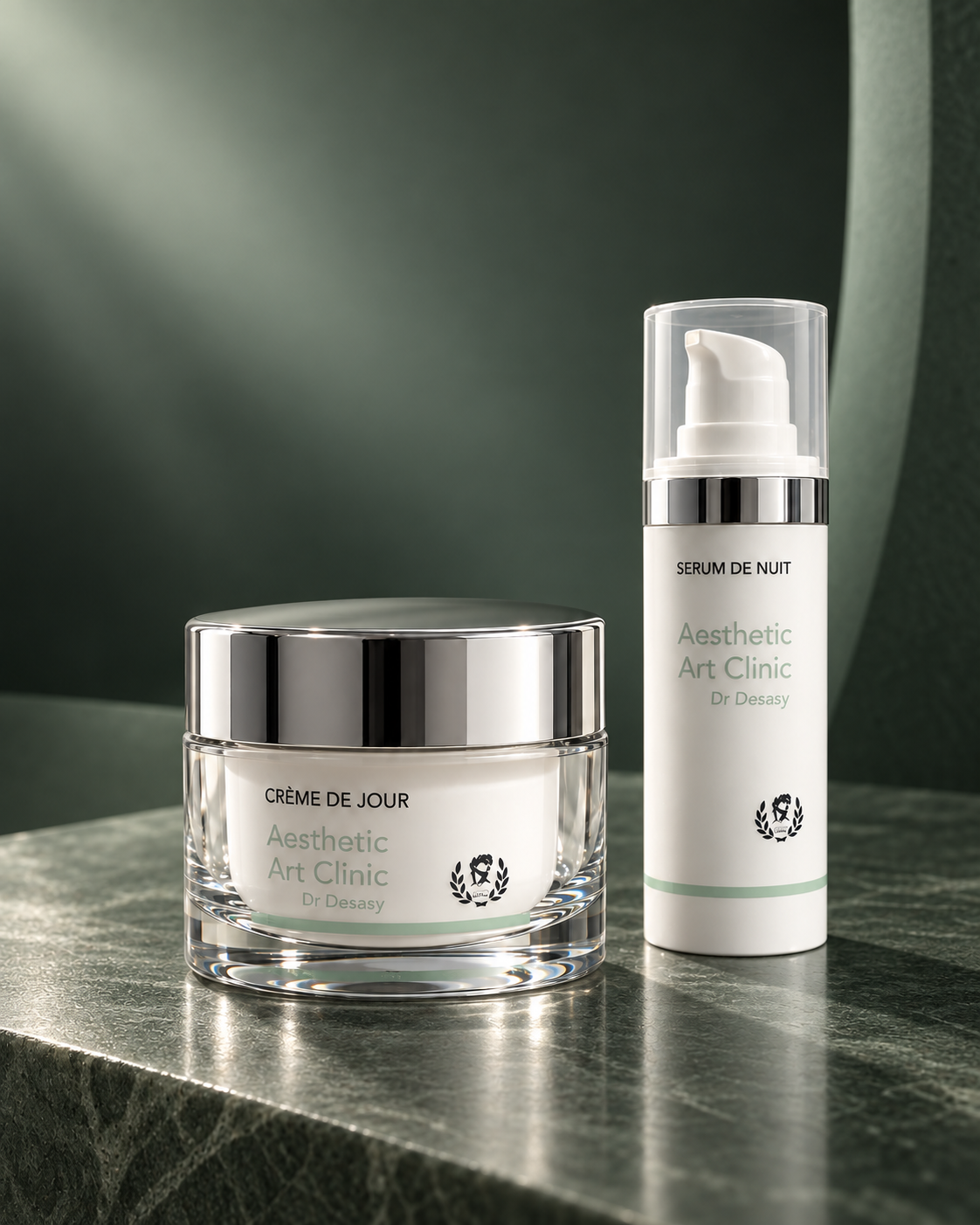 Crème de jour et sérum de nuit Aesthetic Art Clinic